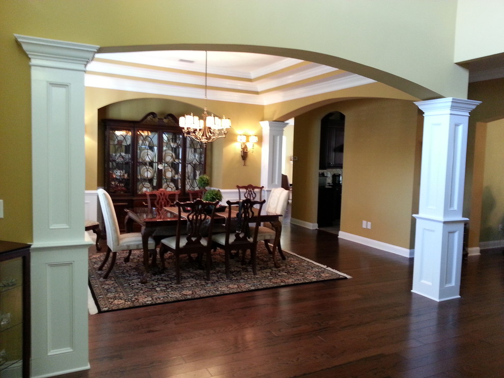 Dining Room Columns - Traditional - Dining Room - by Elite Construction