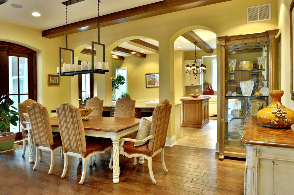 Mediterranean dining room in Other.
