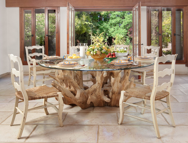 Glass Tabletops Make A Room Sparkle
