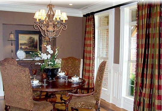 Elegant dining room photo in Nashville