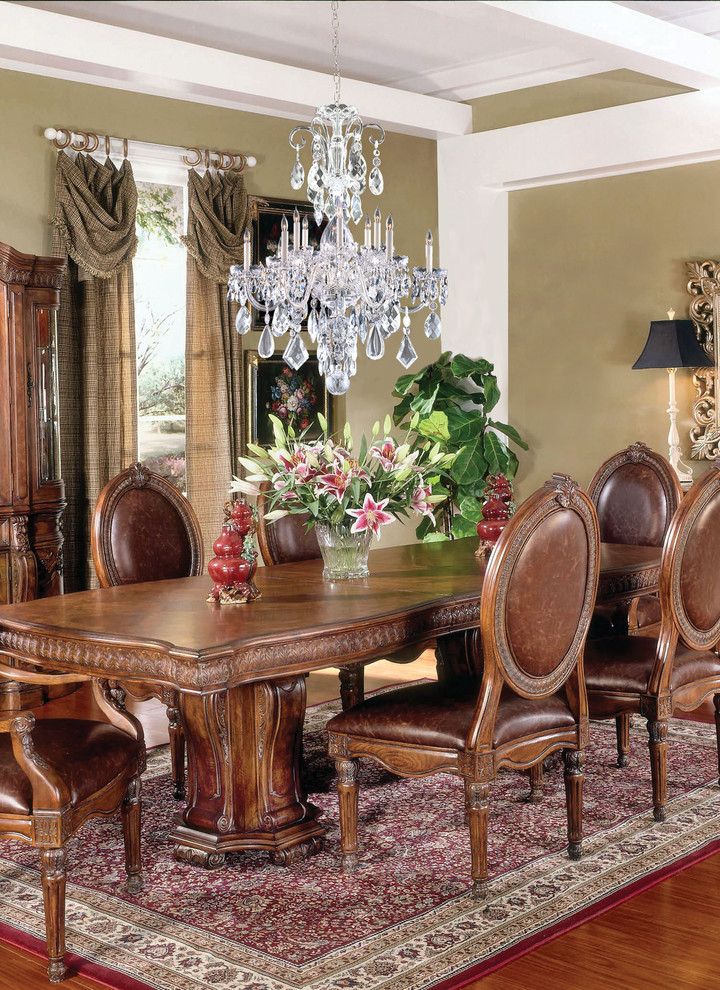 Traditional enclosed dining room in Cincinnati with beige walls, medium hardwood flooring and no fireplace.