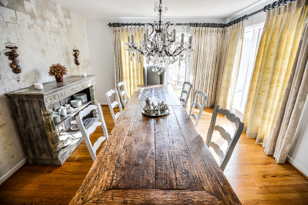 Mountain style dining room photo in Baltimore