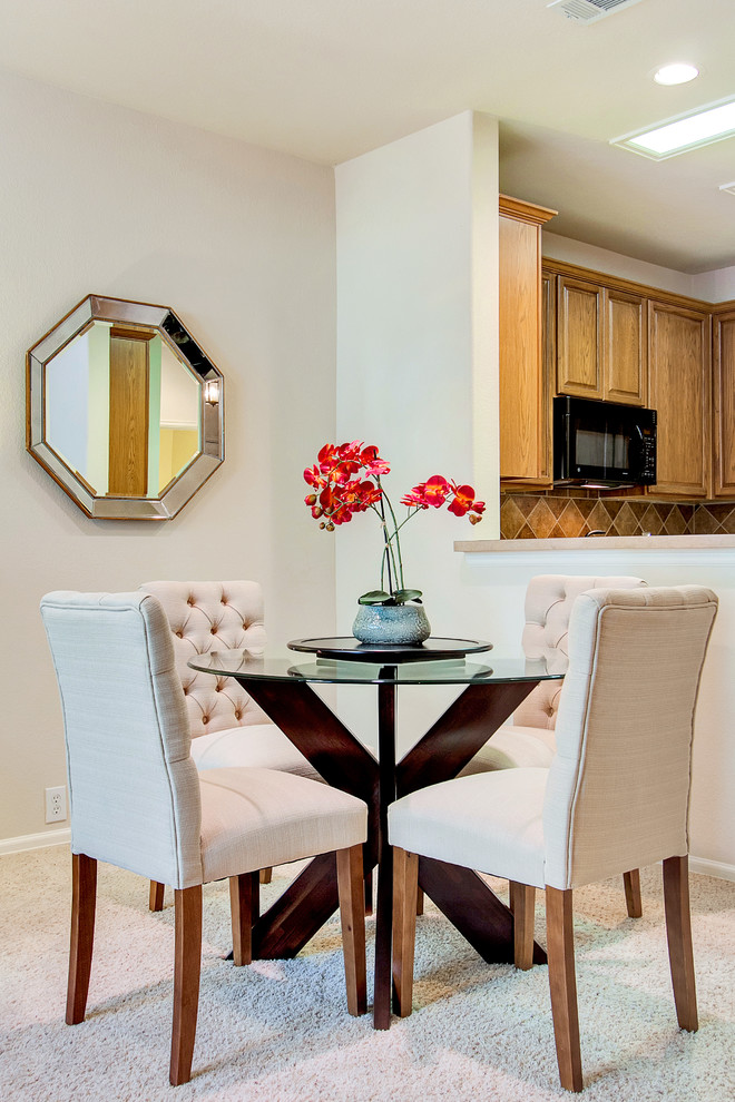 Dining Room Staging Modern Dining Room Dallas by Staged Right