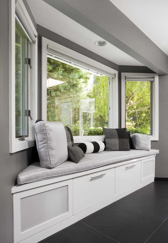 Dining Room Window Seat Contemporary Dining Room Los Angeles by