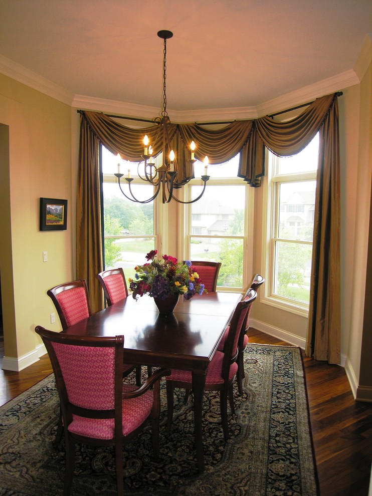 Dining Room Window Treatments Traditional Dining Room Minneapolis