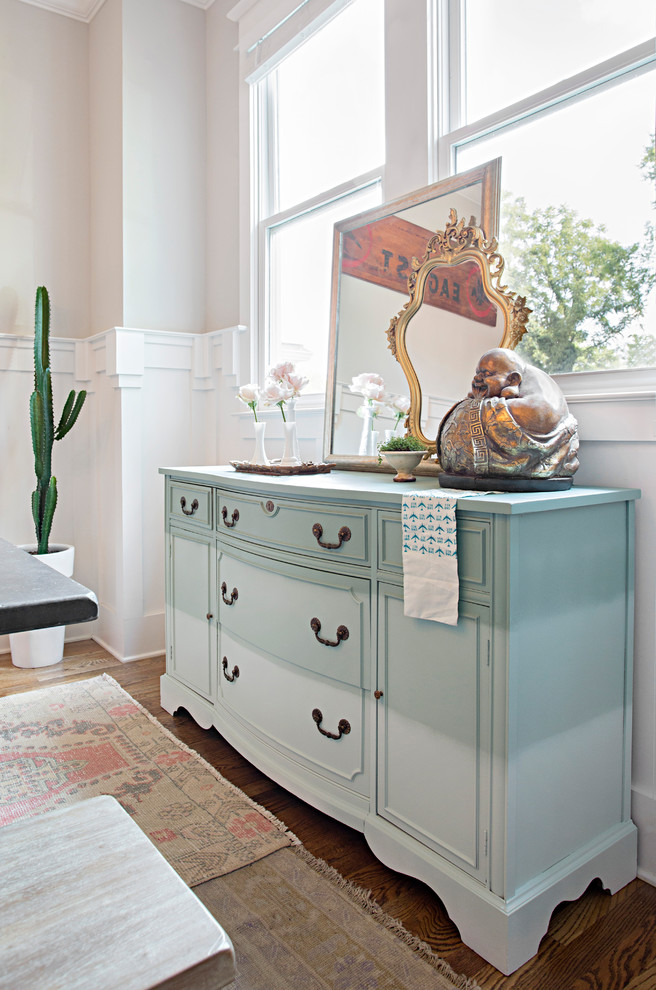 Inspiration for an eclectic dining room remodel in Nashville