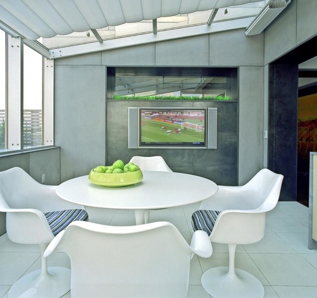 Downtown Duplex Contemporáneo Comedor Chicago de Axis Mundi