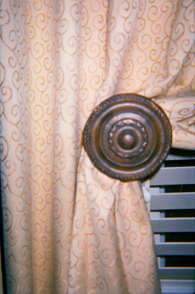 Drapery Medallion Dining Room Orlando by Kimberly Lark Design