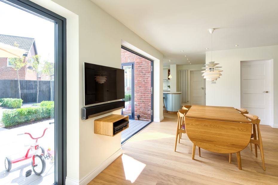 Drovers Way Scandinavian Dining Room Hertfordshire by Harvey