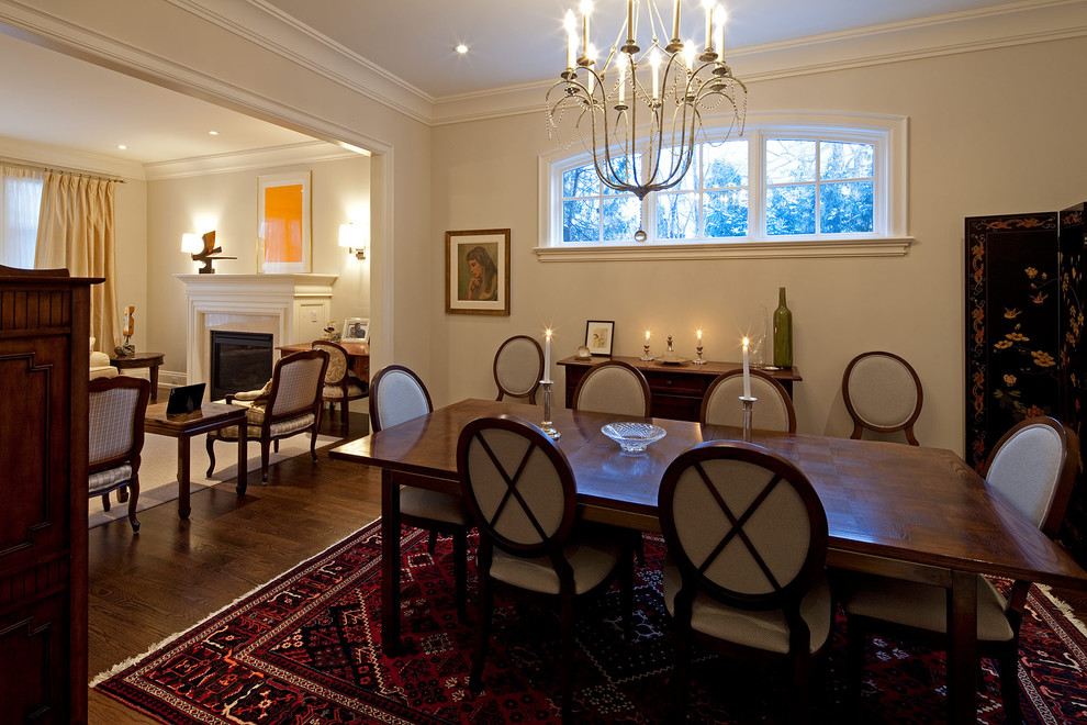 Dunvegan Avenue Traditional Dining Room Toronto by Peter A. Sellar Architectural