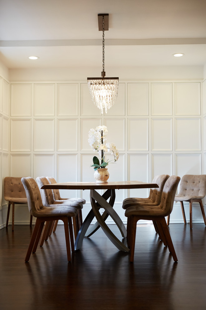 Inspiration for a contemporary dining room remodel in Sacramento