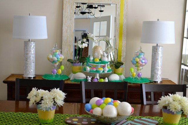 Easter Decor - Traditional - Dining Room - St Louis | Houzz