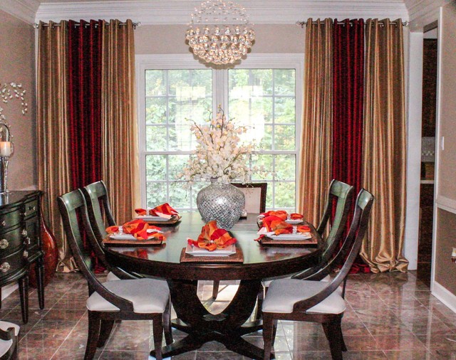 Elegant/Chic Dining Transitional Dining Room DC Metro by Ola