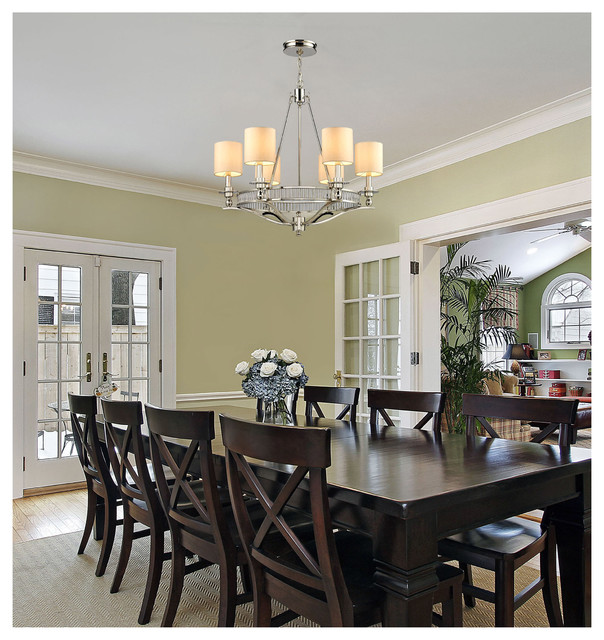 transitional dining room chandeliers