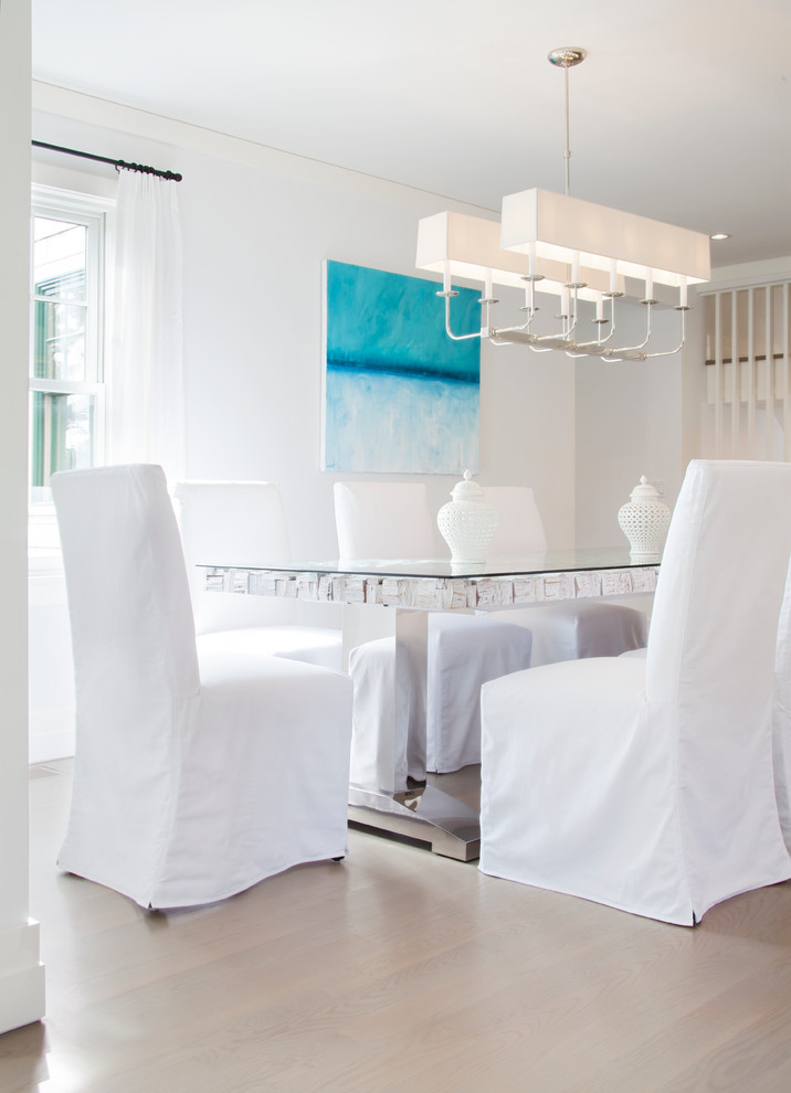 Ellens way, Nantucket Beach Style Dining Room Boston by