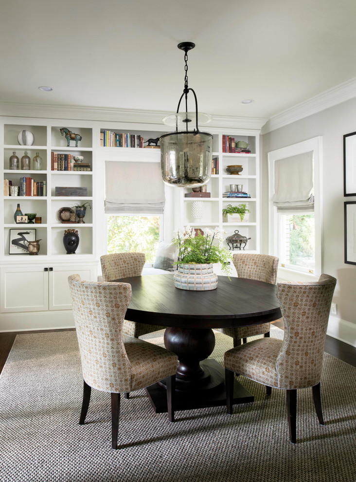 Design ideas for a traditional dining room in Atlanta.