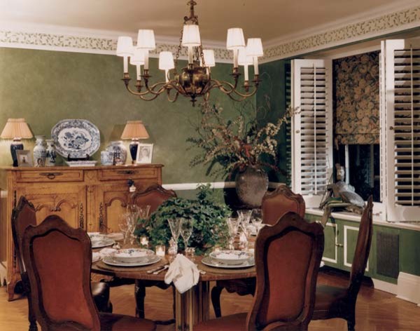 Photo of a mediterranean dining room in New York.