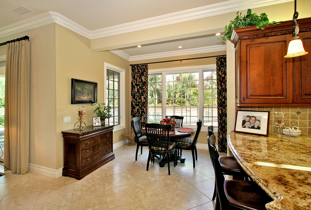 English Country Traditional Dining Room San Diego By Ridley Interior Design Houzz - Frazee Paint Color Millet