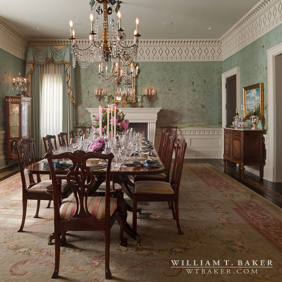 English Manor House 2 Traditional Dining Room Atlanta by