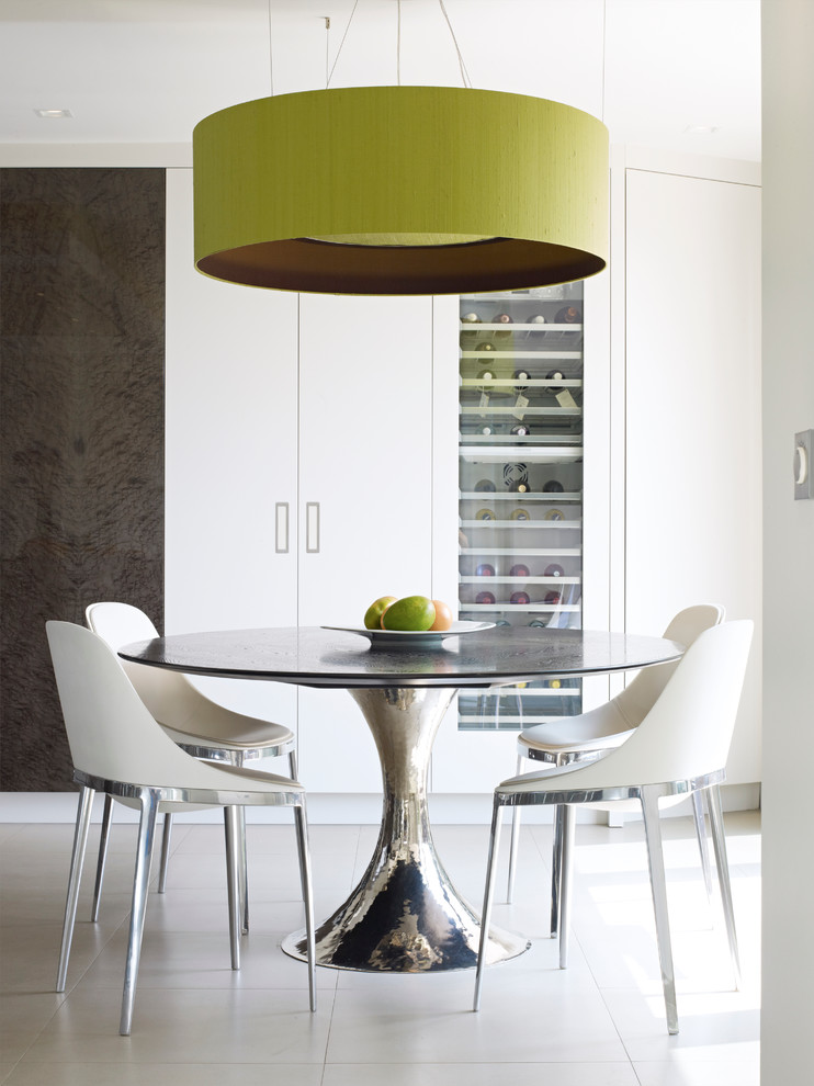 This is an example of a contemporary kitchen/dining room in Other.