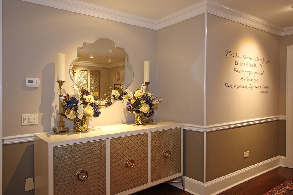 Ethnic Dining Room Transitional Dining Room New York by Remya