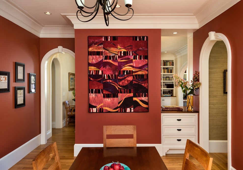 Ornate dining room photo in Boston