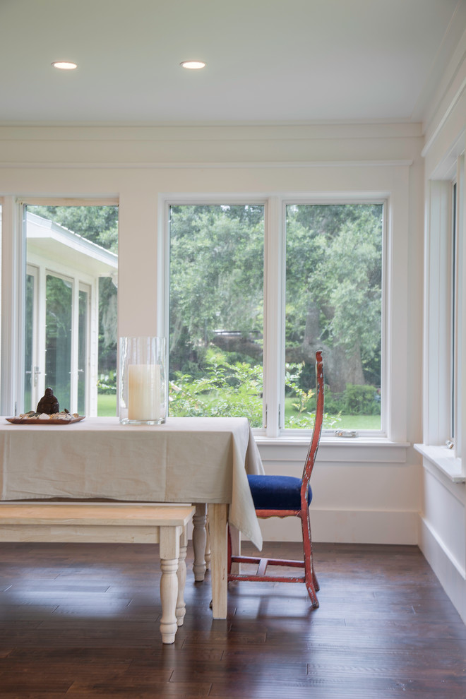 Photo of a classic dining room in Atlanta.