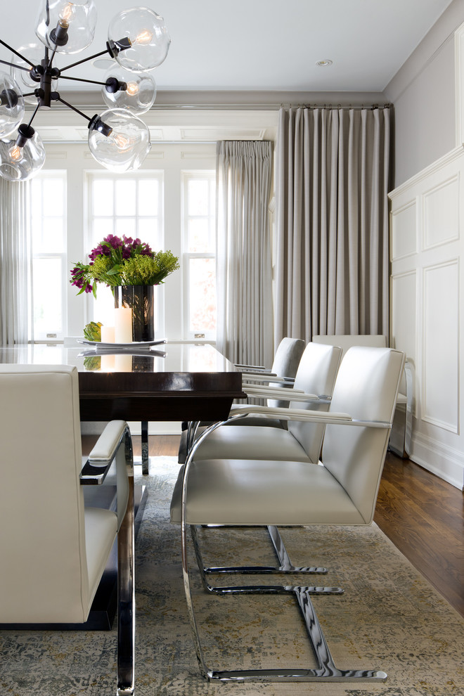 Inspiration for a classic dining room in Toronto.