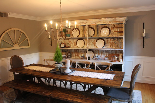 Farmhouse Style Dining Room Country, Images Of Country Style Dining Rooms