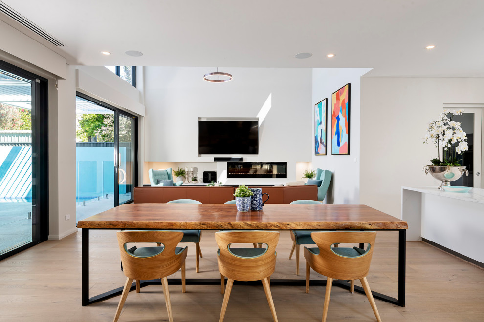 Feng Shui Designed Homes Contemporary Dining Room Perth By Meritor Homes