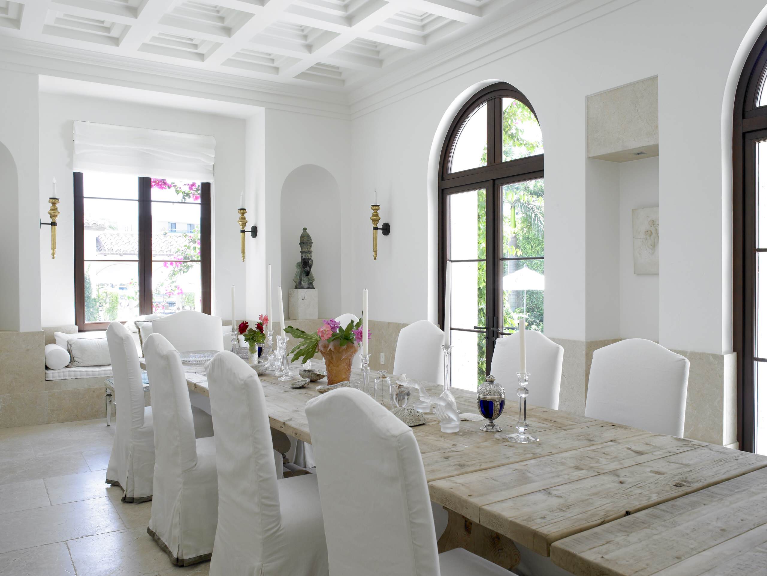 White Dining Chairs Houzz