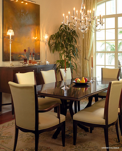 Photo of a contemporary dining room in Orlando.