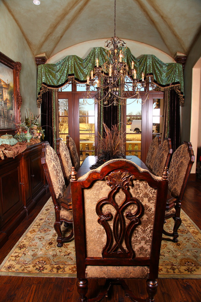 Flower Mound Estate Traditional Dining Room Dallas by Brandi