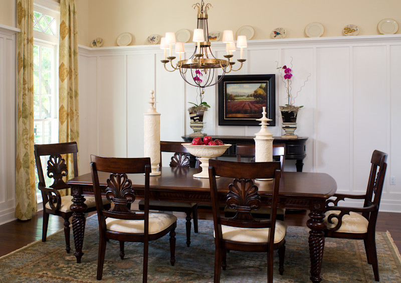Formal Dining Room in Award Winning Custom Home - Traditional - Dining