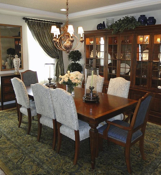 Formal Dining Room トラディショナル ダイニング フィラデルフィア TJ Simone at Ethan