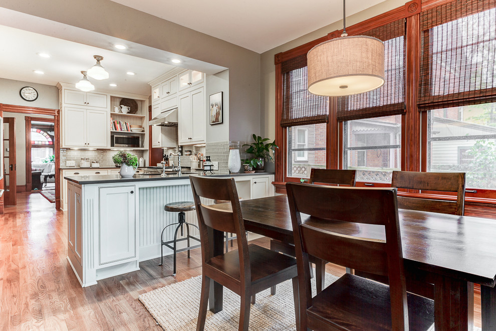 Forsythe Traditional Dining Room Columbus by Hope Restoration