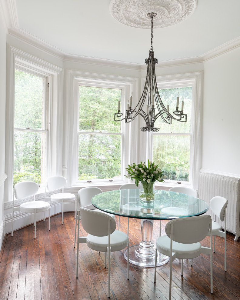 Inspiration for a scandinavian dining room remodel in DC Metro