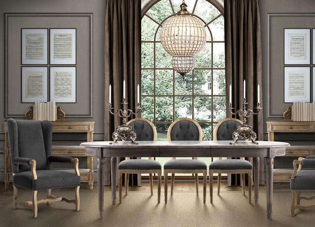 French Country Dining Room Table Eclectic Dining Room Dallas By Zin Home Houzz