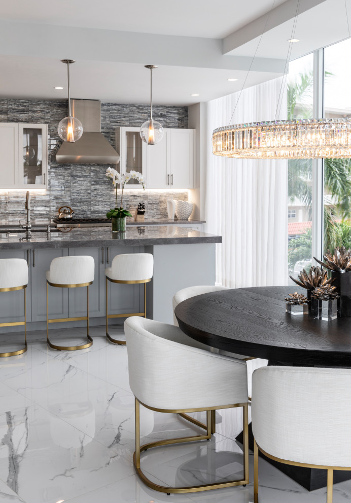 Transitional Style Penthouse Interior Design Ideas