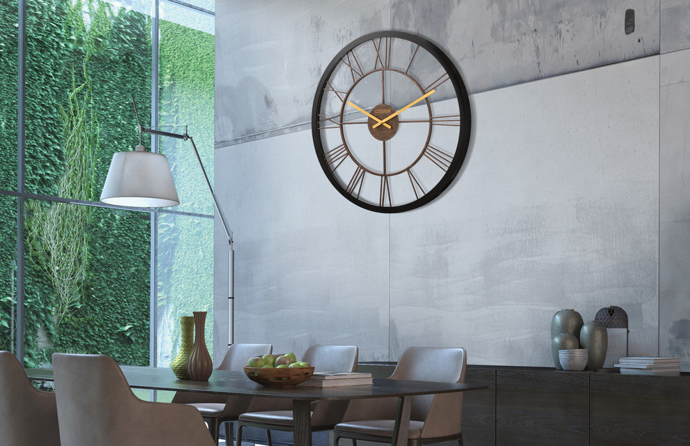 Gallery Wall Clocks Contemporary Dining Room Los Angeles by