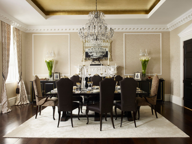 Georgian Townhouse Dining Room Traditional Dining Room London By Oliver Burns Houzz Au