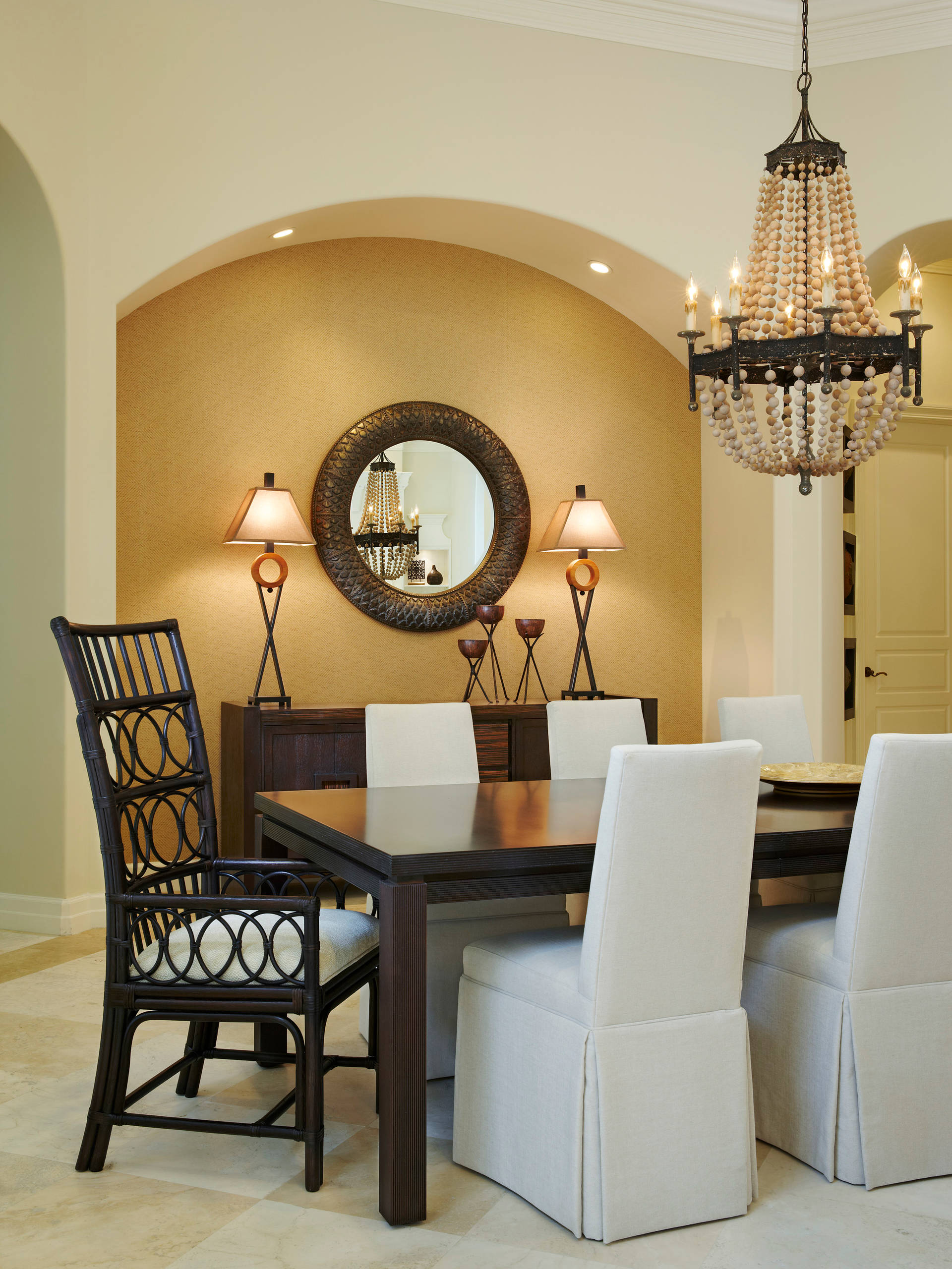 Skirted Dining Chairs Houzz