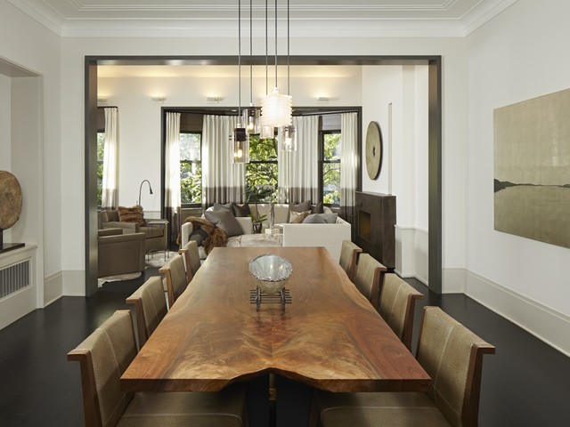 Gold Coast Neutral - Transitional - Dining Room - Chicago - by Allison  Henry Interior Design | Houzz IE