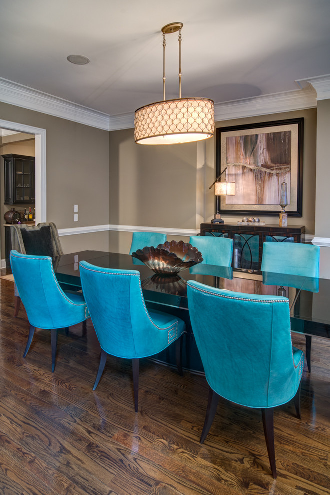 Governors Towne Club Contemporary Dining Room Atlanta by Home