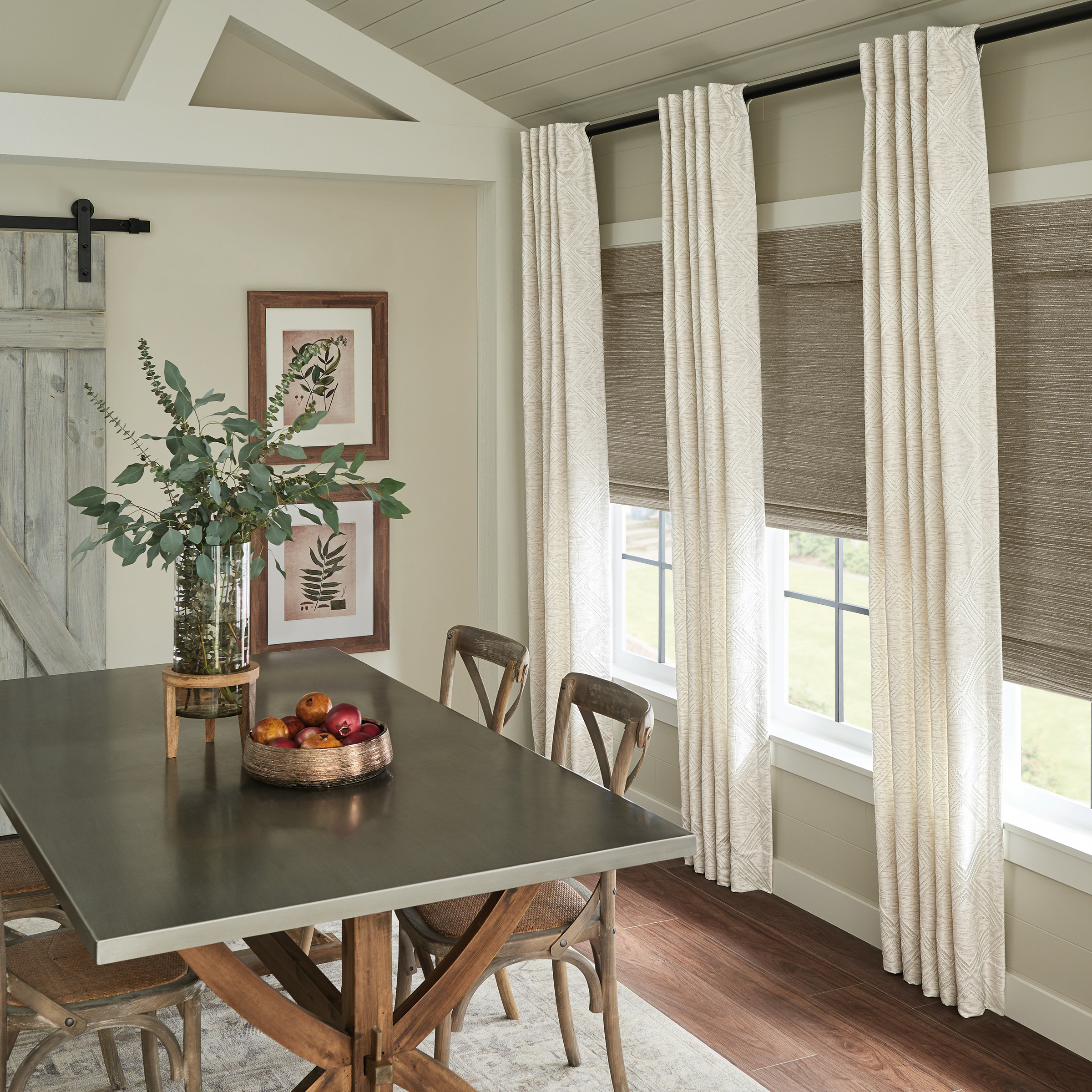 Graber Blinds 2020 Farmhouse Dining Room Other By Graber Blinds Houzz