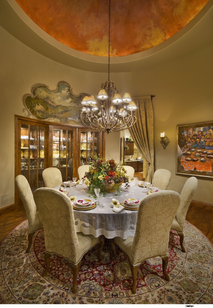Elegant dining room photo in San Francisco