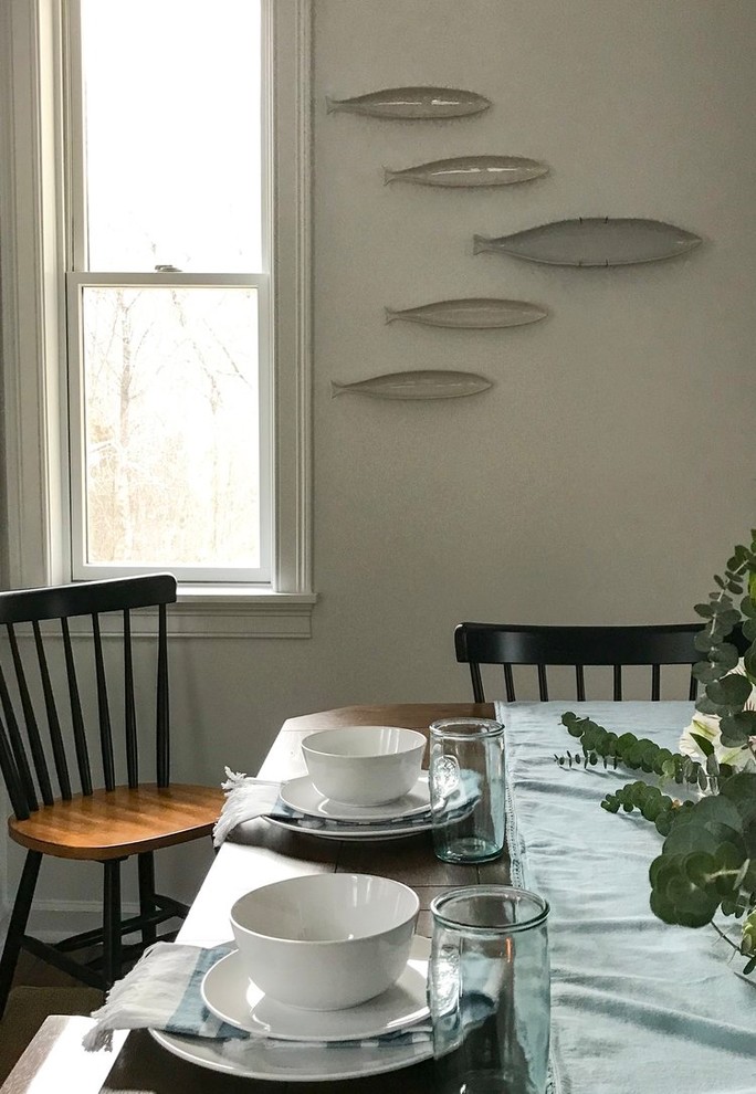 Habitat for Humanity Living and Dining Room Traditional Dining Room