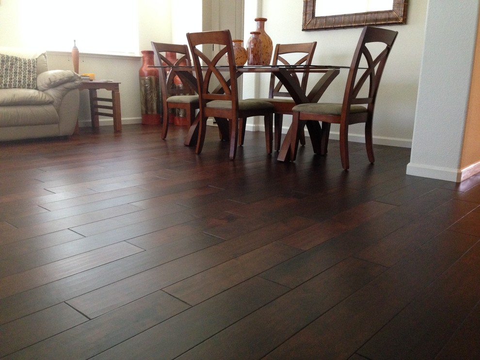 Hallmark Silverado Birch RumHardwood Traditional Dining Room