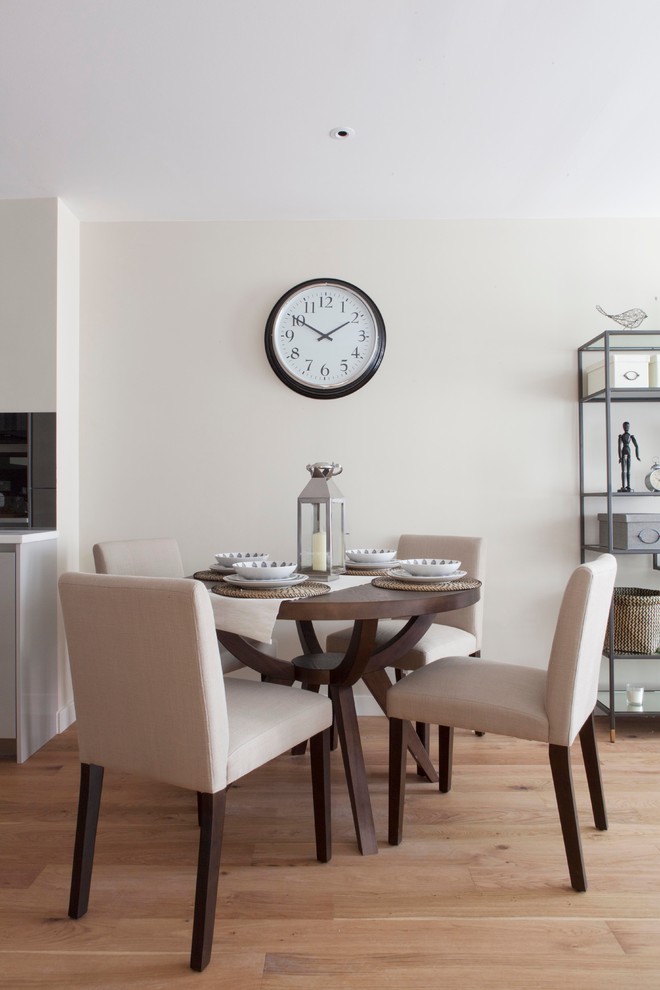 Elegant dining room photo in London