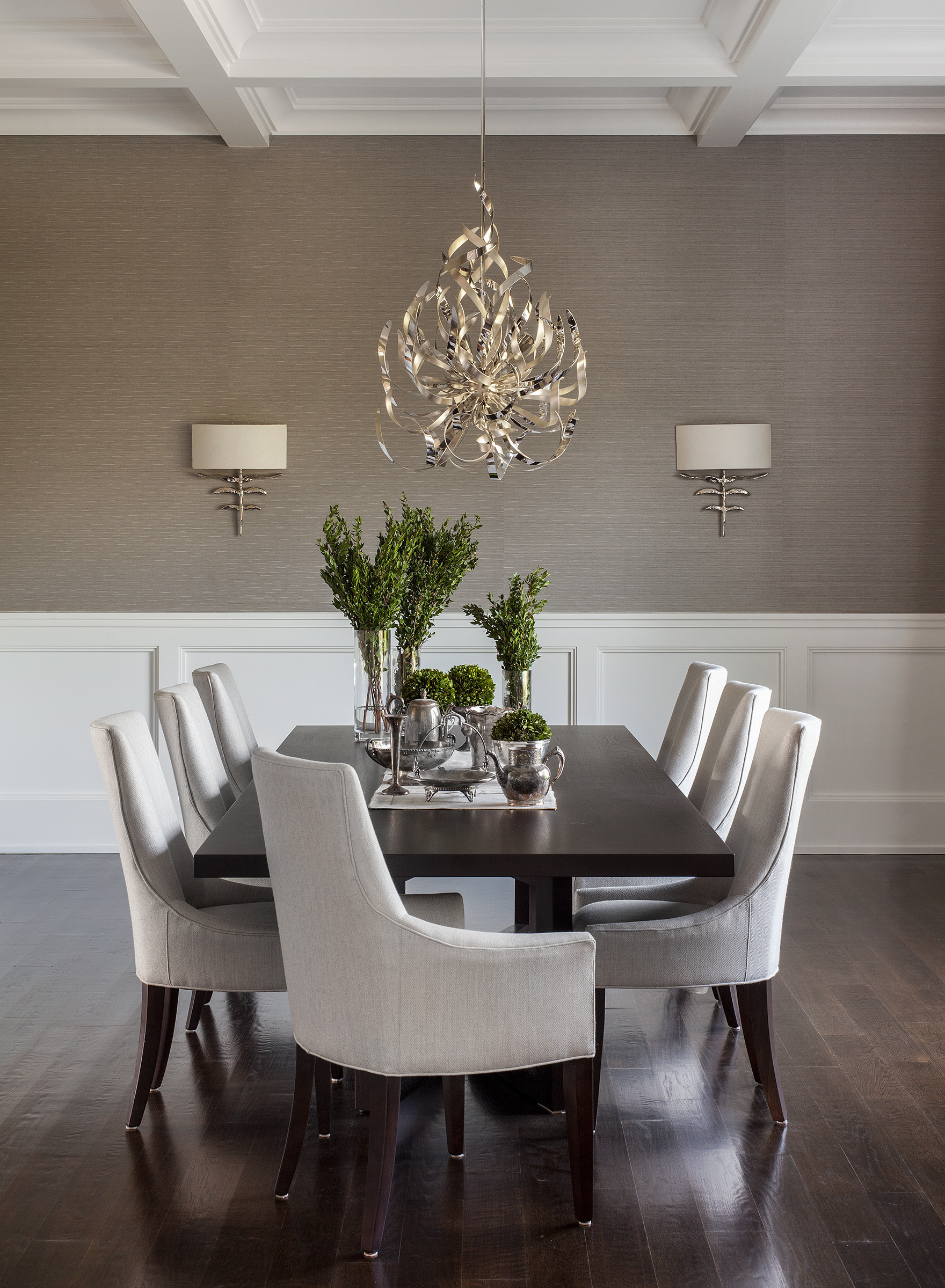 What Color Dining Table With Dark Wood Floors 